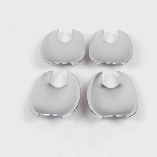 Cubierta protectora de manija plateada para Mazda Biante 2008 a 2016