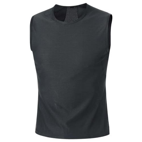 GORE WEAR M Base Layer Sleeveless Shirt, Bezrękawnik Mężczyźni, Black, S