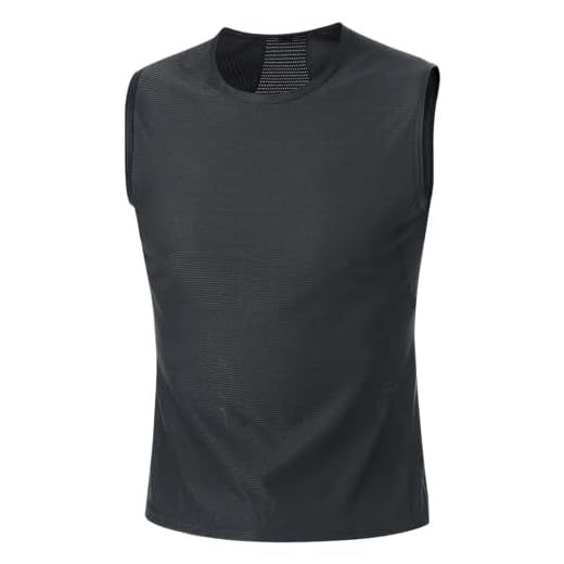 GOREWEAR Camiseta sin mangas M Base Layer, Black, L