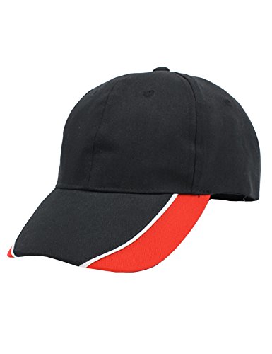 Legou Gorra de béisbol algodón, Unisex, Ajustable Negro Negro (Talla única