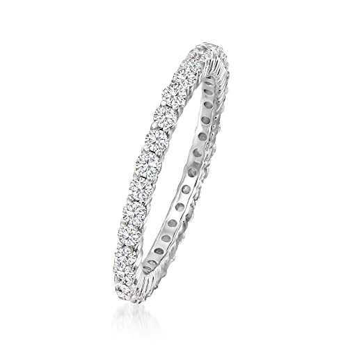 Ross-Simons 1.00 ct. t.w. Diamond Eternity Band in 14kt White Gold3