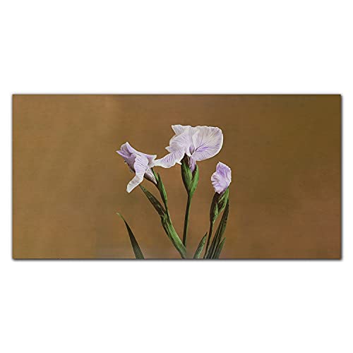 Impression sur verre fleurs de plantes pour tableau en verre acrylique