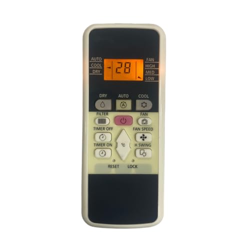 Image of Upix AC Remote No. 220A (with Backlight), Compatible /Replacement for Hitachi Non Inverter AC Remote Control (Exactly Same Remote Will Only Work)