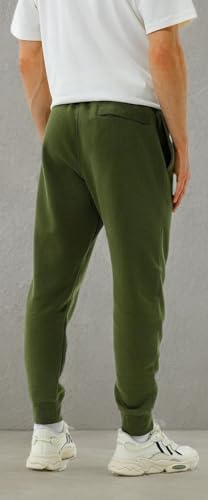 Nike Club Men's Training Joggers (as1, Alpha, s, Regular, Regular, Rough Green/White)3