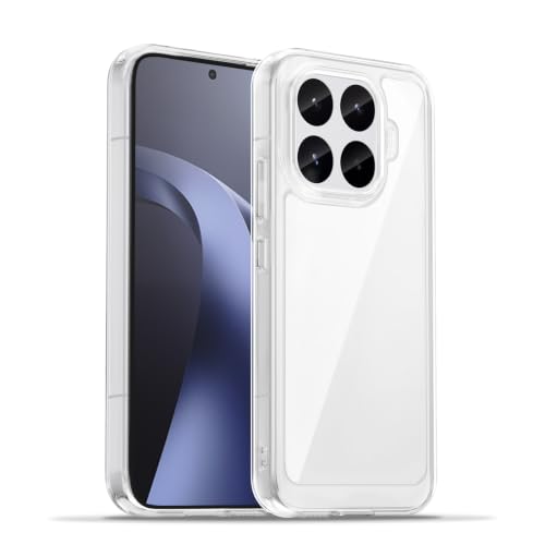 Image of Case for Xiaomi 17T Pro 5G, Military Grade Drop Protection Phone Case, Yellowing Resistant, Anti-Scratch Hard PC Back, Shockproof Hard Ultra-Thin Protective Cover, Clear