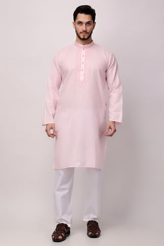 Image of Royal Kurta Men's Cotton Printed Kurta Pyjama