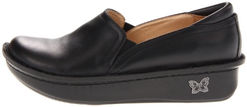 Alegria Debra Womens Professional Shoe Black Napa Leather 10 M US - Thumbnail 7