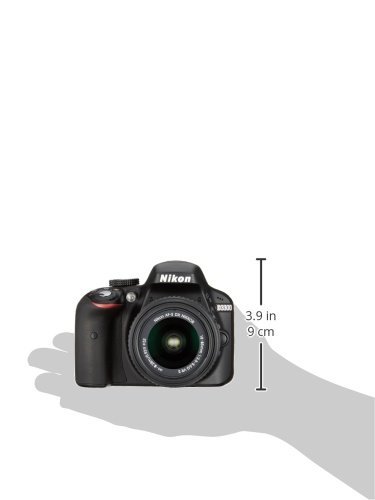 nikon digital camera d3300 double zoom kit 18 55mm dx vr ii 55 200mm dx vr ii lenses2 black
