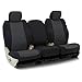 Tailored Seat Covers Neoprene Charcoal with Black Sides for 2019-2019 Chevrolet Truck Silverado 1500,2500 (not HD)