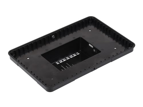Image of Waveshare Protective Case, Compatible with RPi 7inch Touch Display 2 and Pi 5,Compatible with Multiple 7inch Screens, Reserved Rich Interfaces, Includes Back Cover Only, Black
