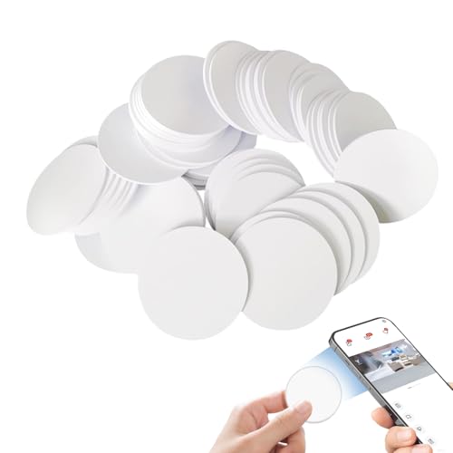 NFC�^�O 10������ ���a25mm NFC�^�O �V�[�� NTAG215 �R�C���^�J�[�h �~�` 504�o�C�g Amiibo�Ή��p �V���[�g�J�b�g�A�v���Ή� (10������)