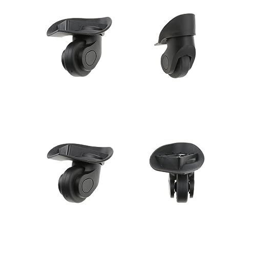 2X 2 Pieces Replacement Luggage Suitcase Casters Mute Swivel Wheels for Travel Bags DIY Repair