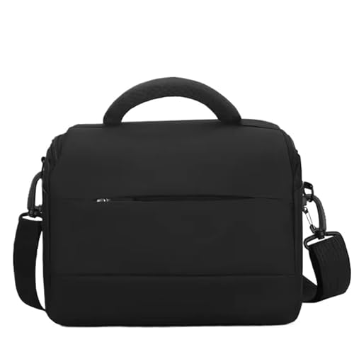 GLBMLMTHZP Bolsas for cámaras DSLR compatibles for Canon Fuji Nikon Sony 100D 200D 600D 700D 750D 760D 800D XA2 XA3 XA5 XA7 XT10 20 30 40 100 200 A7 M2 M3 M4 Bolsa para cámara(Large Black)