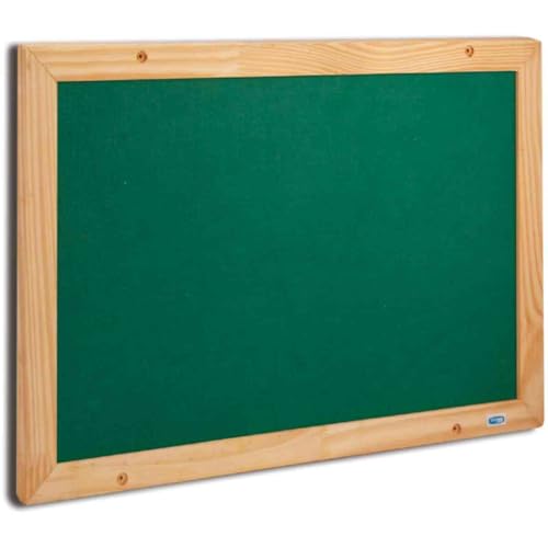 Quadro Aviso, Cortiarte, Moldura Madeira, Feltro, Sem Cortiça, 120 cm x 90 cm