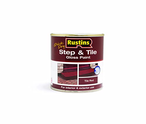 Rustins Quick Dry Step & Tile Paint Red 250ml