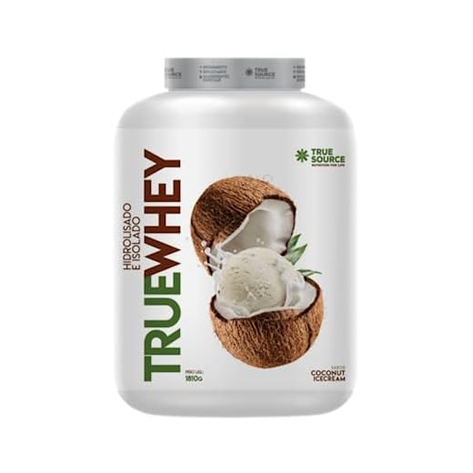 Kit 2X: Proteína True Whey Coconut Ice Cream True Source 1810g