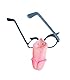 Penis Nase mit Brille | Maske für Junggesellenabschied | lustige Penismaske | Junggesellinnenabschied | Braut Deko Penisform | Bräutigam | Willy lustig | Partymaske | Karneval | Fasching | Rosenmontag