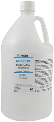 Kester 63-0001-8010 - Select-10 Selective Solder Flux, 1 Gallon