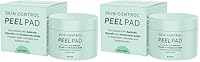Skin Control Peel Pads 50-Pieces, With Salicylic, Glycolic and Hyaluronic Acids (Pack of 2)