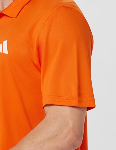 Image of adidas Men's Polyester Geometric Regular Fit Polo Shirt