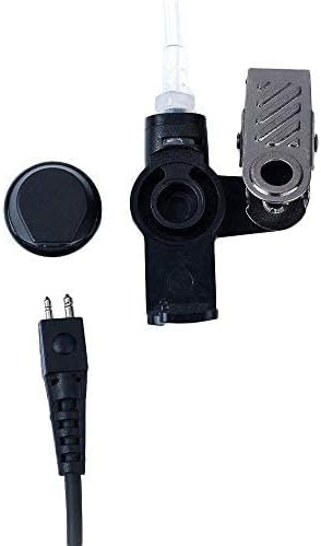 Miniatura 2 de KEYBLU XL200 Kit de vigilancia Tubo acústico Auricular de solo escucha para radio de 2 vías (0.098 in)