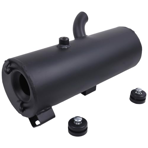 WQSING Silenciador silenciador 1261042-029 compatible con Polaris Sportsman 500 4X4 HO 2001-2013 Sportsman 570 EFI 2014-2017 Sportsman 400 2001-2005 1261042-489