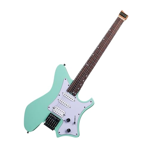 Amazon | EART GW2P-SE ヘッドレスエレキギター、ソリッドエレキギター