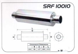 Silenziatore centrale per auto srf10010 universale...