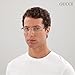 Gucci GG1221O Designer Fashion Eyeglasses Stylish Vintage Rimless Frame Eyewear with Luxury eSHADES Kit - Embrace Sophistication and Elegance