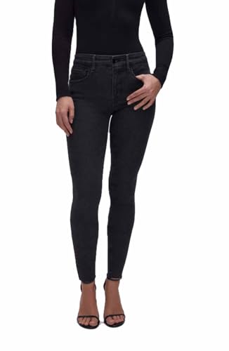 Good American Women's Good Legs Raw Hem Skinny Jeans -