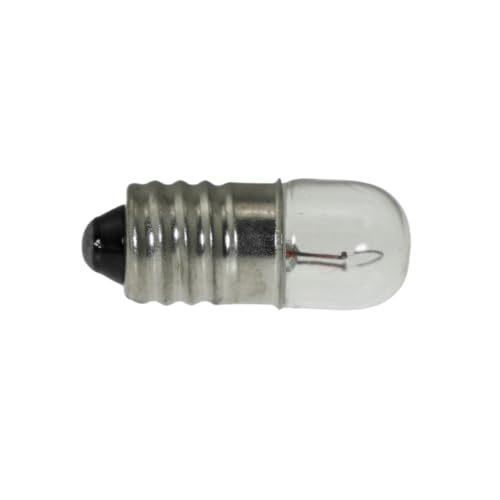 SQXBK 20PCS 12V3W E10 Warm White Miniature Screw Base Light Bulbs for Home Experiment Circuit Electrical Test Accessories - Thumbnail 2