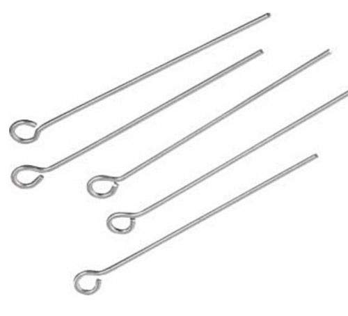 Accessori Oreficeria 400 Perni In Acciaio Inox Per Creare Gioielli - Rivetti Con Occhiello Argento 5cm Accessori Creazione Bijoux - Foto 11