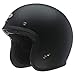 Bell Custom 500 Open-Face Motorcycle Helmet (Solid Matte Black, Large)