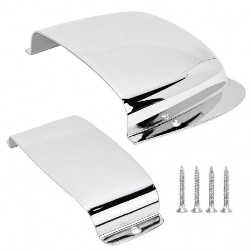 Pickup Bridge Cover,Zinc Alloy Bass Protective Cover for Jazz Bass (silver)