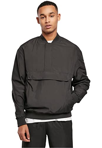Urban Classics Herren Pullover Bomber Jacket Black, M