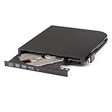 Juanery External Blu RayDVD CD Drive Portable USB 2.0 3D Blu-Ray Player Type-C DVD BD-ROM Burner CD/DVD-RW Drive for PC Notebook (A, Black)