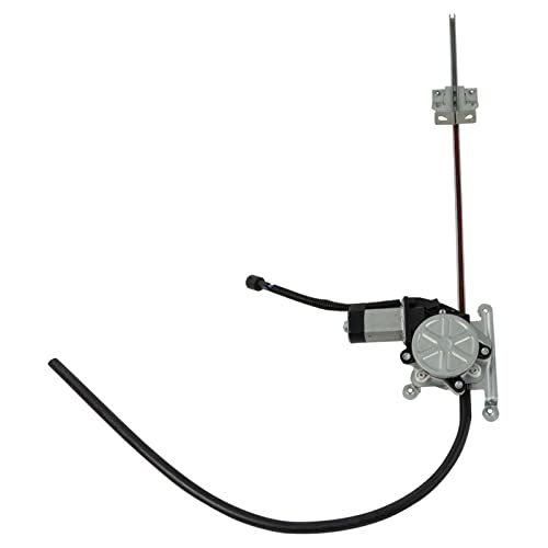 Image of TRQ Front Left Power Window Regulator & Motor Assembly Drivers Side Compatible with 1997-2003 Freightliner FLD112 1997-2010 FLD120 2003-2010 FLD120SD 2001-2010 FLD132
