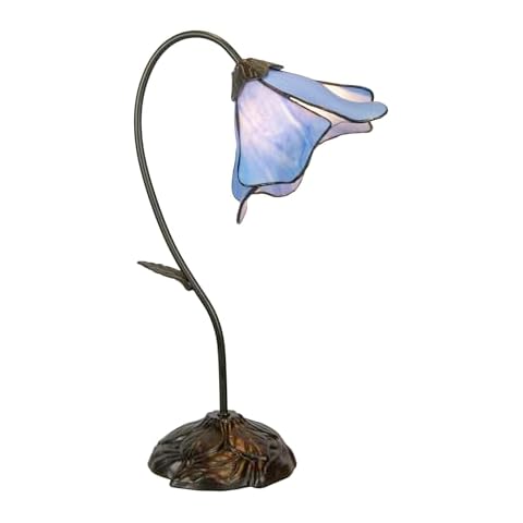 Dale Tiffany TT12145 Poelking Table Lamp, 19.00x12.00x12.00, Bronze Cover