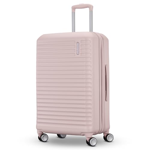 American Tourister Stratum 3.0 Medium 24-Inch Spinner, Airline Approved, Durable Hardside Luggage, Expands 1.5
