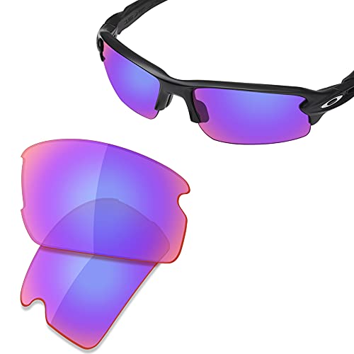 Image of SAUCER Premium Replacement Lenses & Rubber Kits for Oakley Flak 2.0 OO9295 | UV400 Protection, Anti-Scratch, Precise Fit