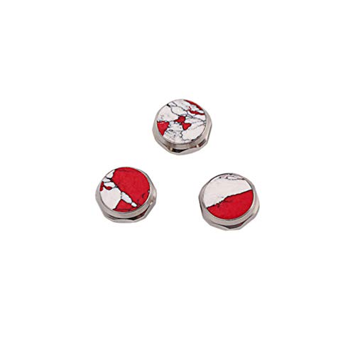 SUPVOX 3pcs Trumpet Valve Finger Buttons Trumpet Key Buttons Replacement Trumpet Repairing Buttons Wind Instruments Accessories