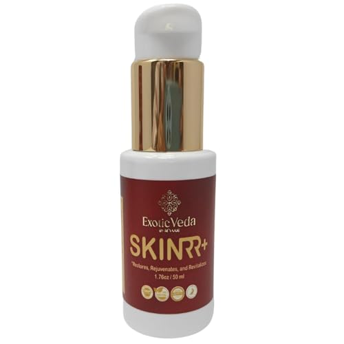 Exotic Veda Facial Cream Skin Care for Scars, Acne and Stretch Marks with Vitamin E Sweet Almond Oil, and Jojoba, Skin Care for Men and Women, For all Skin Types: (1.76 oz/50 ml)