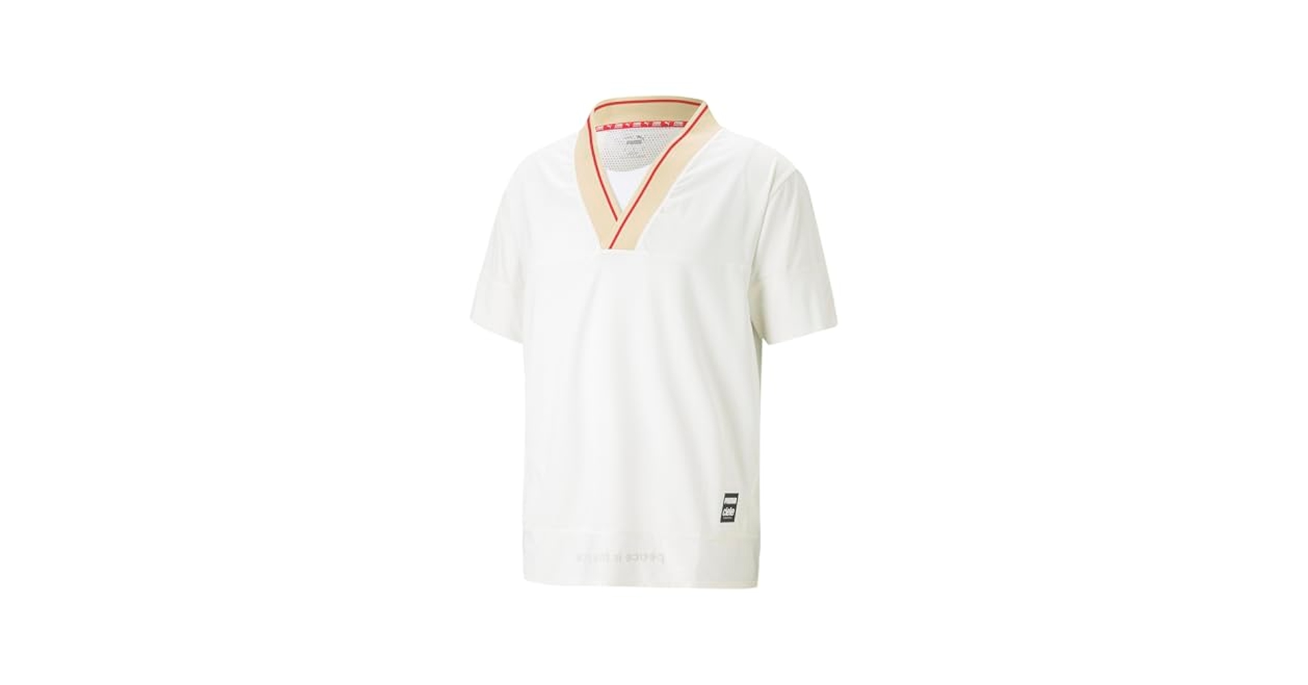 ◆PUMA◆ Puma Ciel Run Short Sleeve T-Shirt Ivory Beige 5234 Amazon.com: PUMA Mens Run Ciele V Neck Short Sleeve Running