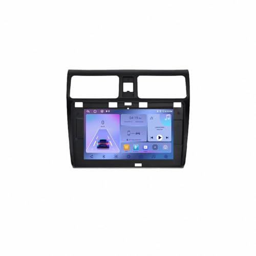 Navegador GPS para coche Suzuki Swift: mapas de la UE y guía de carril con motor de 4 núcleos