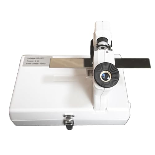 COYEUX Focimetro Lensómetro Portátil, Máquina de Optometría Medidor de Lentes, Lectura Externa, para Lentes de 20-80 Mm, para Tiendas Ópticas, Centros Ópticos
