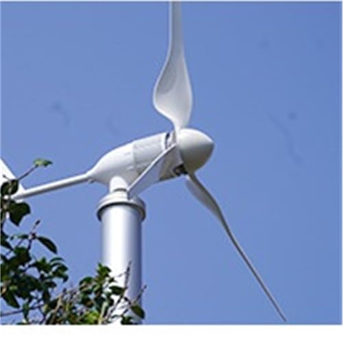 Generador eólico de 100 W, 12/24 V, eje horizontal, para casa, granja, vehículos recreativos y embarcaciones miniatura 3