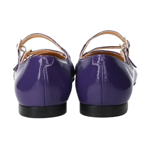 0.5 inch (1.2 cm) Heel, Double Strap Saket Ballet2