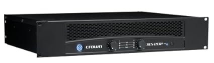 Crown Xls 202 Two Channel Power Amplifier 145 Watts Per Channel At 8 Ohms Amazon In Musical Instruments