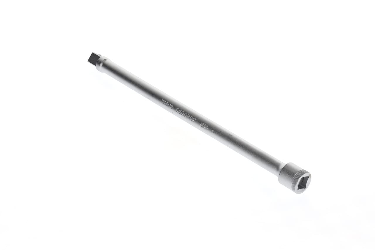 GEDORE Socket spanner extension, 1/2" 12.5 mm square drive, 305 mm long, Adapter, Tool, 1990-12, Chrome-plated steel - Image 2