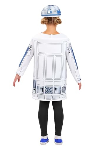 Disfraz infantil R2-D2 Star Wars con túnica y gorra miniatura 6